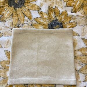 Cream White Neck Warmer